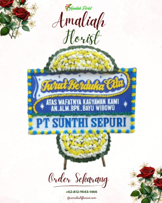 Papan Bunga Duka di Pulau Hanaut